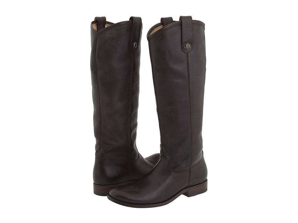 0-Frye-Melissa-Button-Dark-Brown-Soft-Vintage-Leather-Cowboy-Boots ...
